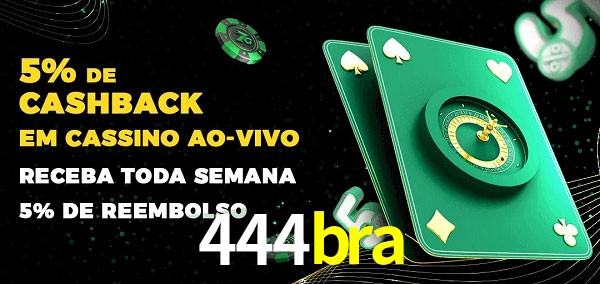 Promoções do cassino ao Vivo 444bra